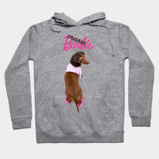 Pink Sausage Hoodie by Biscuit.superdog